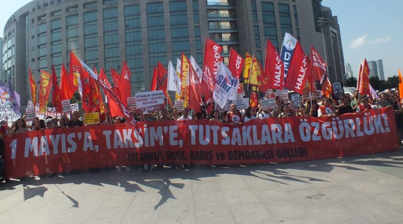 1 Mayıs Taksim yürüyüşü tutukluları serbest bırakıldı