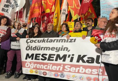 Sendikalardan MESEM Protestosu: ‘Tutuklanan gençler serbest bırakılsın’