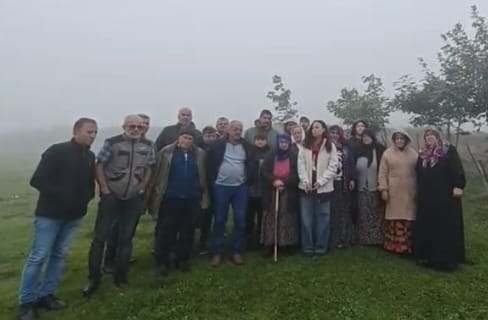 Perşembe Yaylası’ndaki maden sondajına direnen köylüye destek ziyareti