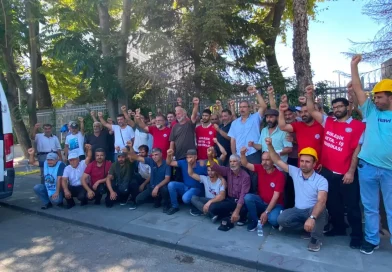 Maden işçileri 14 gündür bakanlık önünde direniyor