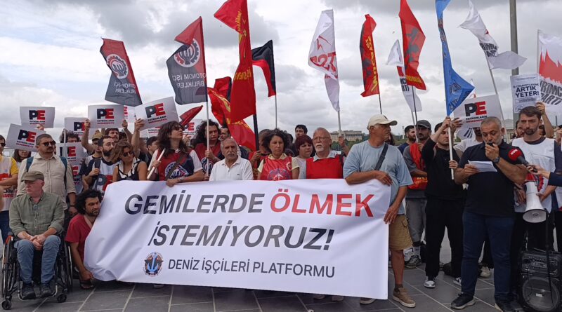 Deniz işçileri:”Gemilerde ölmek istemiyoruz”