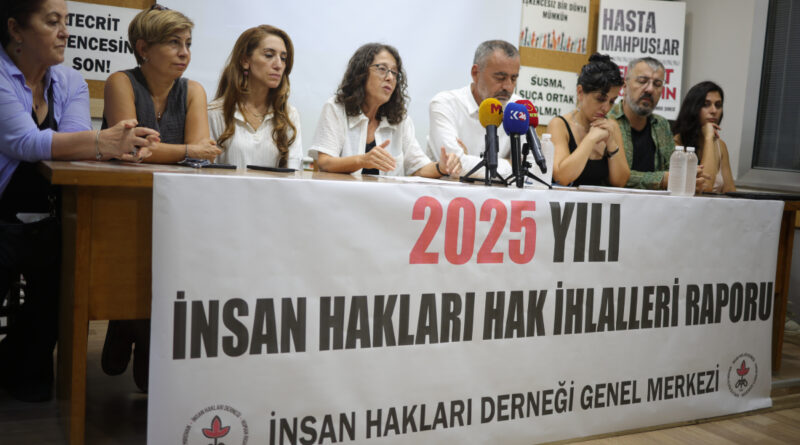 İHD 2025 yılı insan hakları ihlal raporunu paylaştı