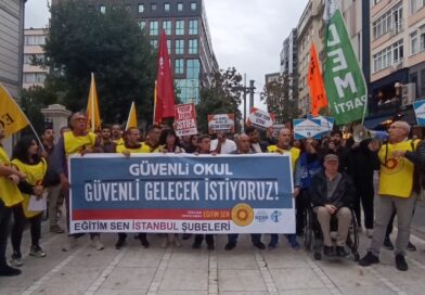 İstanbul’da okul saldırısı protestosu