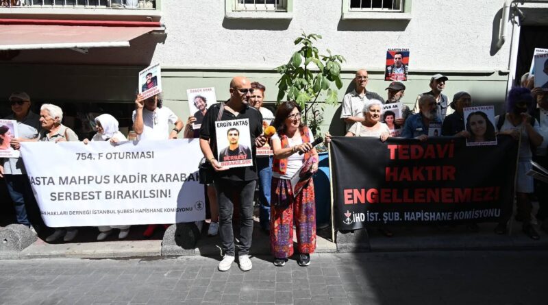 Üç ilde hasta tutuklular için çağrı